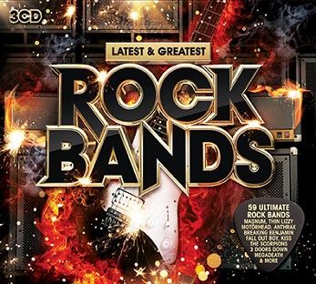 Various - Latest & Greatest Rock Bands (3CD) - CD